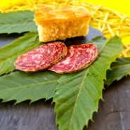 Crescente con salame Crescente con salame